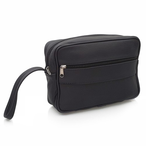 SASZETKA na pieniądze i dokumenty wysokiej jakości skórzana polska CZARNA XL 01.jpg