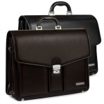 BELTIMORE torba skórzana eko teczka aktówka neseser z paskiem na ramię V034 kolory