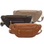 VERA PELLE nerka skórzana saszetka biodrówka V563 kolory