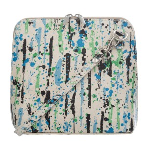 VERA PELLE torebka damska skórzana listonoszka stożek z paskiem na ramię V638 kolorowa