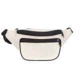 NERKA saszetka biodrówka solidna polska N001 kremowa