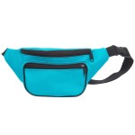 NERKA saszetka biodrówka solidna polska N001 turkusowa